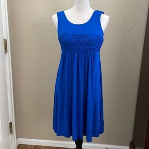Blue sleeveless dress by Spence, new!